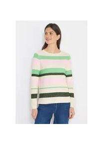 Langarmshirt Cecil, Damen, Gr. S (38), raw khaki, Stoff, 67% Viskose, 28% Polyester, 5% Elasthan, unifarben, comfort fit normal, Rundhals, B&uuml;ndchen, Shirts Langarmshirt, aus strecthigem Viskosematerial