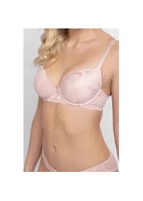 B&uuml;gel-BH Dorina "Perfect Lace", Damen, Gr. 85, Cup F, pink, Obermaterial: 90% Nylon, 10% Elasthan, BHs B&uuml;gel-BH, mit B&uuml;gel, verstellbare Tr&auml;ger, mit Spitze, bequem, weich