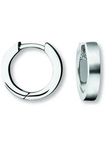 Paar Creolen ONE ELEMENT "Ohrringe Creolen aus 925 Silber &Oslash; 13,5 x 2,9 mm", silber, Ohrringe, Damen, Damen, Silber 925 (Sterlingsilber), Zeitlos elegant &ndash; mit Liebe zum Detail gefertigt