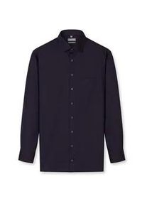 Businesshemd OLYMP "OLYMP Luxor, comfort fit, New Kent", Herren, Gr. 48, Normaler Arm, aubergine, 100% Baumwolle, Hemden