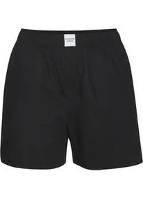 Pyjamashorts Copenhagen Studios, Damen, Gr. 36, N-Gr, schwarz, Web, Obermaterial: 100% Baumwolle, unifarben, loose fit kurz, Hosen, aus fein gewebter Baumwoll-Qualit&auml;t