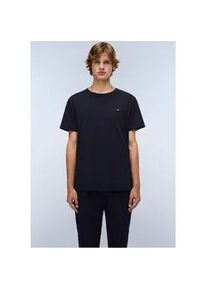 T-Shirt Napapijri "SALIS SS SUM SHARK SKIN HCB", Herren, Gr. 3XL, blu marine, Obermaterial: 100% Baumwolle, Rundhals, Shirts T-Shirt, Kurzarm, f&uuml;r sportliche und sommerliche Anl&auml;sse, Rundhalsausschnitt