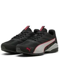 Sneaker Puma "ELECTRO", Herren, Gr. 46, Puma schwarz, gray echo, for all time rot, Schuhe Sneaker, mit Schn&uuml;rung, leicht profiliertes Laufsohlenprofil