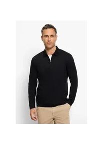 Poloshirt OLYMP "OLYMP Casual Wirk", Herren, Gr. XXL, schwarz, 100% Baumwolle, Shirts