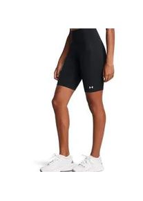 Trainingsshorts Under Armour "MOTION BIKE SHORT EMEA", Damen, Gr. XL, N-Gr, schwarz,, wei&szlig;, Obermaterial: 80% Polyester, 20% Elasthan, Hosen, f&uuml;r vielseitige Aktivit&auml;ten, mit Elasthan-Anteil, leichtes Material