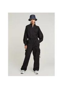 G-Star Raw Jumpsuit G-STAR "Balloon Jumpsuit", Damen, Gr. M, Normalgr&ouml;&szlig;en, dk schwarz, Obermaterial: 65% Baumwolle, 35% Polyester, Overalls Jumpsuit