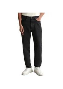 Marc O'Polo Tapered-fit-Jeans MARC O'POLO DENIM "aus reiner Bio-Baumwolle", Herren, Gr. 34, L&auml;nge 32, schwarz, Obermaterial: 100% Baumwolle, unifarben, normal, Jeans