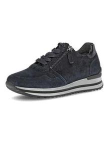 Sneaker Gabor "Sneaker low", Damen, Gr. 40,5, blau, Schuhe Sneaker