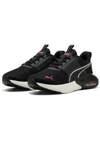 Sneaker Puma "X-CELL NOVA FS", Damen, Gr. 40, Puma schwarz, warm wei&szlig;, pure pink, Textil, Schuhe Sneaker, mit Schn&uuml;rung, Textil-Obermaterial, Synthetik-Laufsohle