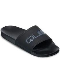 Sandale Quiksilver "Sessions Slide", Herren, Gr. 13(46), schwarz 1, Obermaterial:Obermaterial: 100% PU, Futter: 100% Textil, Laufsohle: 100% EVA;, Schuhe Sandale