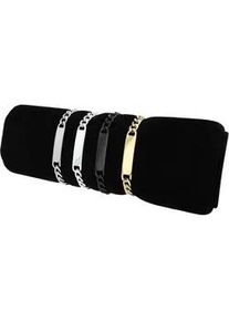 Adelia&acute;s Armband ADELIA ́S "Damen Armband &ndash; Panzerarmband aus Edelstahl 18 cm", silber, Armb&auml;nder, Damen, 18cm, Edelstahl, Armband, Geschenkidee: zeitlos und vielseitig