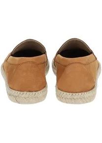 Slipper Geox "Geox Slipper Leder", Herren, Gr. 43, braun (hellbraun), Leder, Schuhe Slipper