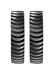 Adelia&acute;s Klappcreolen ADELIA ́S "Damen Ohrringe &ndash; Klappcreole aus Edelstahl", Damen, Gr. Damen, Edelstahl, schwarz, Ohrringe Klappcreolen, Ideal als Geschenk f&uuml;r besondere Anl&auml;sse