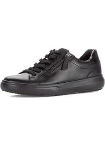 Sneaker Gabor "Sneaker low", Damen, Gr. 36, schwarz, Schuhe Sneaker