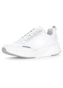 Sneaker Gabor "Sneaker low", Damen, Gr. 44, wei&szlig;, Schuhe Sneaker
