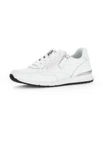 Sneaker Gabor "Sneaker low", Damen, Gr. 38, wei&szlig;, Schuhe Sneaker