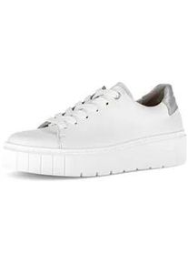 Sneaker Gabor "Sneaker low", Damen, Gr. 42, wei&szlig;, Schuhe Sneaker