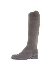Reitstiefel Gabor "Reiterstiefel", Damen, Gr. 41, braun, Schuhe Reitstiefel