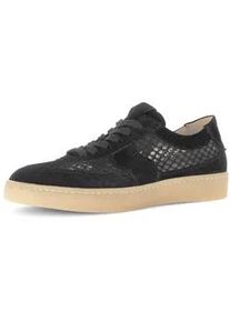 Sneaker Gabor "Sneaker low", Damen, Gr. 37,5, schwarz, Schuhe Sneaker