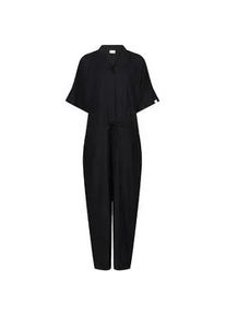 Jumpsuit Turtledove London "Iris Jumpsuit Damen", Damen, Gr. M, Normalgr&ouml;&szlig;en, schwarz2, 100% Baumwolle, normal, Rundhals, Overalls Jumpsuit
