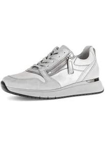 Sneaker Gabor "Sneaker low", Damen, Gr. 40,5, grau, Schuhe Sneaker