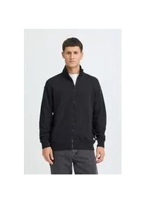 Sweatjacke Blend "BHBrise", Herren, Gr. L, schwarz, Sweatware, 60% Baumwolle, 40% Polyester, unifarben, normal normal, hoch geschlossener Ausschnitt, elastischer Bund, Sweatjacken Sweatjacke, Basic Sweatjacke