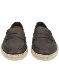 Slipper Geox "Geox Slipper Leder", Herren, Gr. 41, dunkelbraun, Leder, Schuhe Slipper