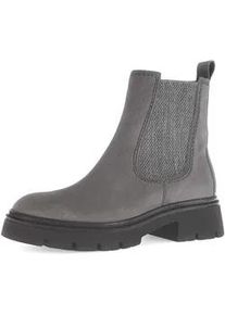 Chelseaboots Gabor "Chelsea Boot", Damen, Gr. 40, grau, Schuhe Chelseaboots