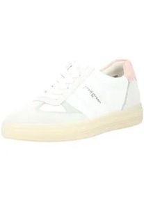 Sneaker Paul Green "Paul Green Sneaker Veloursleder", Damen, Gr. 37,5, wei&szlig;, Veloursleder, Schuhe Sneaker