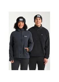 Beanie Jack Wolfskin "BADGE BEANIE", Herren, Gr. onesize, schwarz, Obermaterial: 100% Poyacryl, M&uuml;tzen Beanie