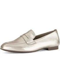 Slipper Gabor "Slipper", Damen, Gr. 43, gold, Schuhe Slipper