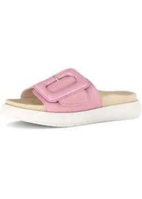 Pantolette Gabor "Pantolette", Damen, Gr. 43, rosa, Schuhe Pantolette
