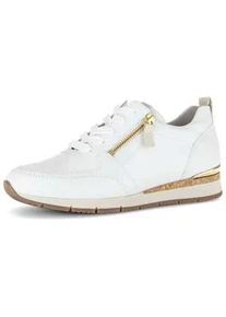 Sneaker Gabor "Sneaker low", Damen, Gr. 37, wei&szlig;, Schuhe Sneaker