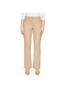Stoffhose Betty Barclay "Damen Slim Fit", Damen, Gr. 36, Normalgr&ouml;&szlig;en, natural, Obermaterial: 75% Viskose, 18% Polyamid, 4% Polyurethan, 3% Elasthan, slim fit lang, Hosen Stoffhose