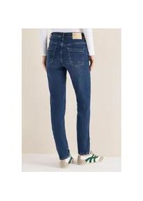 Slim-fit-Jeans Cecil, Damen, Gr. 32, L&auml;nge 32, mid blau wash, Jeans, 97% Baumwolle, 3% Elasthan, unifarben, normal, Jeans Slim-fit-Jeans, aus Baumwolle mit Stretchanteil