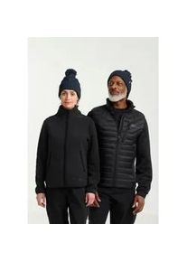 Bommelm&uuml;tze Jack Wolfskin "POMPOM BEANIE", Damen, Gr. onesize, midnightsky, Materialmix, M&uuml;tzen