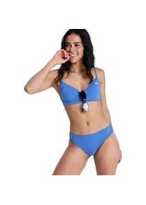Bikini-Hose Roxy "Solid Essentials", Damen, Gr. L, US-Gr&ouml;&szlig;en, dutch blau, Obermaterial: 85% Microfaser, 15% Elasthan;, Badehosen Bikini-Hose