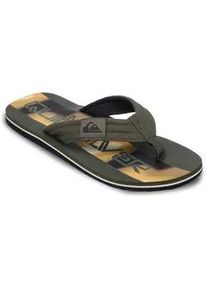Sandale Quiksilver "Molokai Layback", Herren, Gr. 6(39), grape leaf holmes, Obermaterial:Obermaterial: 100% Baumwolltextil, Futter: 100% Polyestertextil, Laufsohle: 100% Schwammgummi;, Schuhe Sandale
