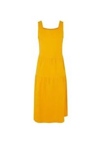 Shirtkleid Urban Classics "Urban Classics Damen Girls 7/8 Length Valance Summer Dress", M&auml;dchen, Gr. 110/116, Normalgr&ouml;&szlig;en, magicmango, 100% Baumwolle, unifarben, relaxed fit, eckiger Ausschnitt, Kleider Shirtkleid