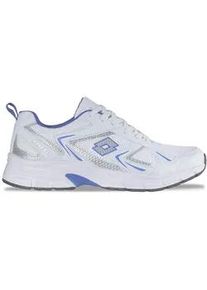 Sneaker Lotto, Damen, Gr. 37, wei&szlig;, blau, Kunstfaser, Synthetik, Schuhe Sneaker, - besonders leicht & bequem