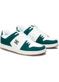 Sneaker DC Shoes "Manteca", Herren, Gr. 9(42), dunkelgr&uuml;n, Obermaterial:Obermaterial: Leder (Kuh) / Futter: Textil / Au&szlig;ensohle: Gummi;, Schuhe Sneaker