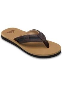 Sandale Quiksilver "Carver Squish", Herren, Gr. 13(46), braun 1, Obermaterial:Obermaterial: 95% Synthetik + 5% Textil, Futter: 100% Textil, Laufsohle: 100% Schwammgummi;, Schuhe Sandale