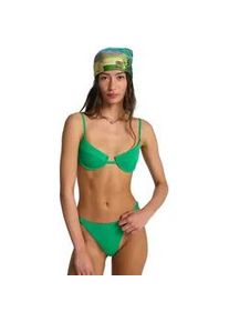 B&uuml;gel-Bikini-Top Billabong "Sol Searcher Leah", Damen, Gr. S, Cup B, summer gr&uuml;n, Obermaterial: 86% Recycled Polyamid, 14% Elasthan;, Bikini-Oberteile