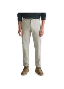 Marc O'Polo Chinohose MARC O'POLO "aus hochwertigem Bio-Baumwoll-Mix", Herren, Gr. 32, L&auml;nge 30, concrete clay, Obermaterial: 97% Baumwolle, 3% Elasthan, unifarben, gerade, unten schmal normal, Hosen Chinohose