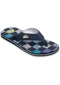 Sandale Quiksilver "Molokai Layback", Herren, Gr. 13(46), next gen, Obermaterial:Obermaterial: 100% Baumwolltextil, Futter: 100% Polyestertextil, Laufsohle: 100% Schwammgummi;, Schuhe Sandale