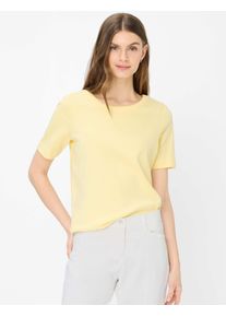 Brax Damen Shirt Style CIRA S limoncello, hellgelb, Gr. 36