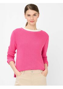 Brax Damen Strickpullover Style LESLEY raspberry sorbet, Rosa, Gr. 34
