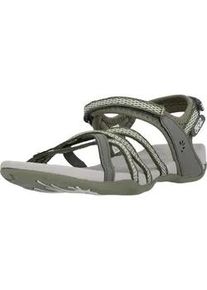 Sandale CRUZ "Aarhus", Damen, Gr. 36, gr&uuml;n, Polyurethane, Schuhe Sandale, mit praktischem Klettverschluss