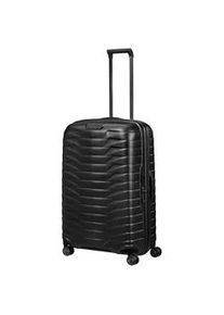 Hartschalen-Trolley Samsonite "PROXIS, verschiedene Gr&ouml;&szlig;en und Farben", Damen, Gr. B/H/T: 51cm x 75cm x 31cm 98 l, schwarz (matt graphite), Polypropylen, unifarben, festlich, Koffer, Trolley Reisegep&auml;ck Hartschalenkoffer Reisekoffer TSA-Zahlenschloss