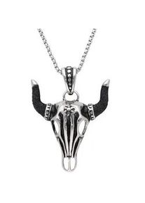 Kette mit Anh&auml;nger, silber (silberfarben), Halsketten, Herren, Edelstahl